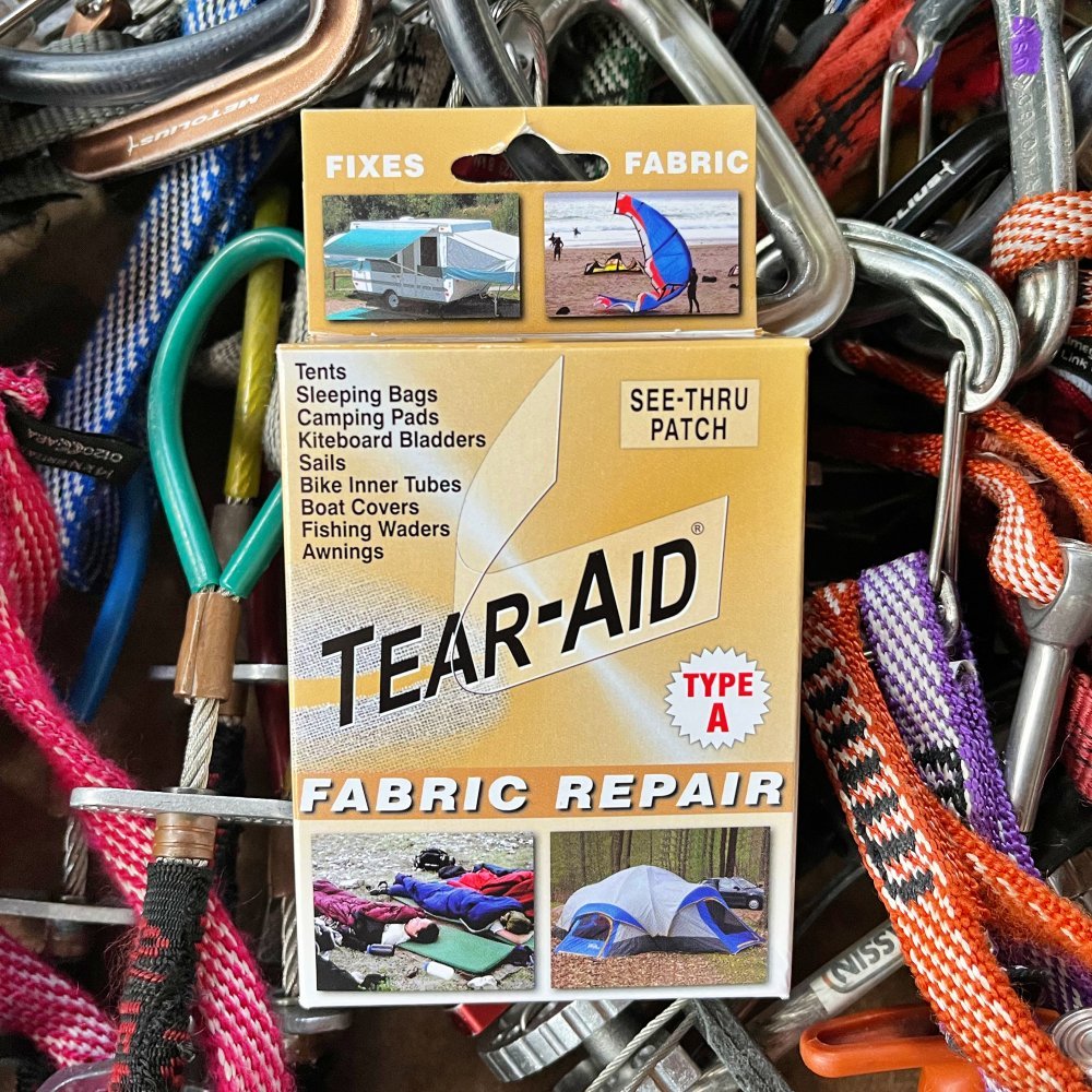 Try “Tear-Aid” tape for fast, easy gear repair — Alpine Savvy